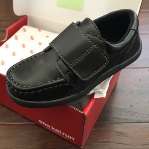 NWB See Kai Run: Ross II Black Shoe, Toddler 10.5